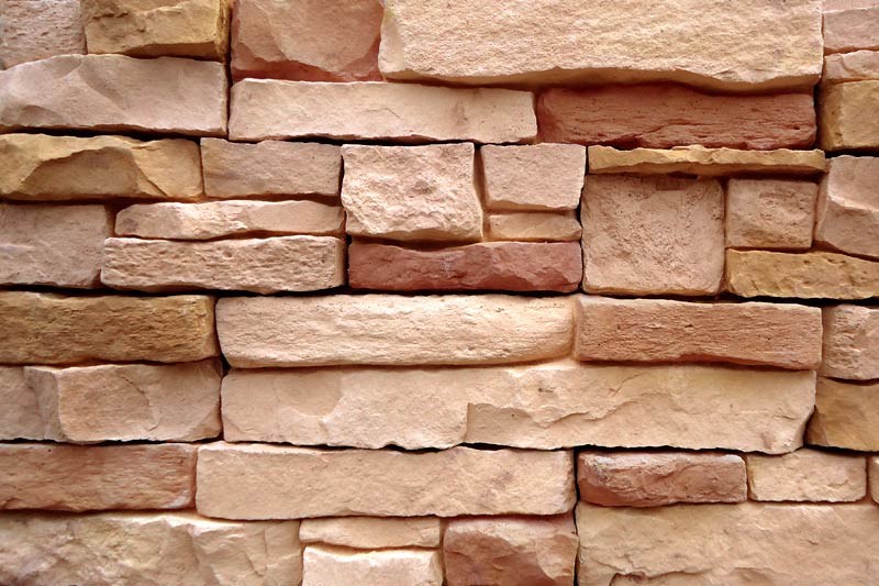 Фасадный облицовочный камень Колорадо «под необработанный камень»